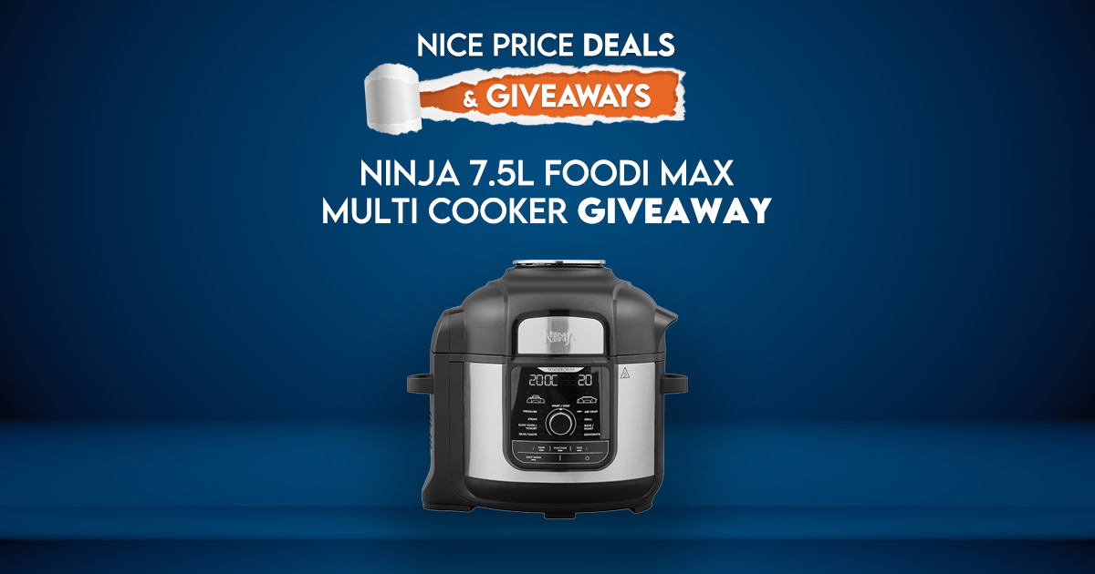 Ninja Foodi MAX Multi Cooker Giveaway - Nice Price Deals