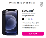 iPhone 12 5G – £25 Per Month with No Up-Front Costs